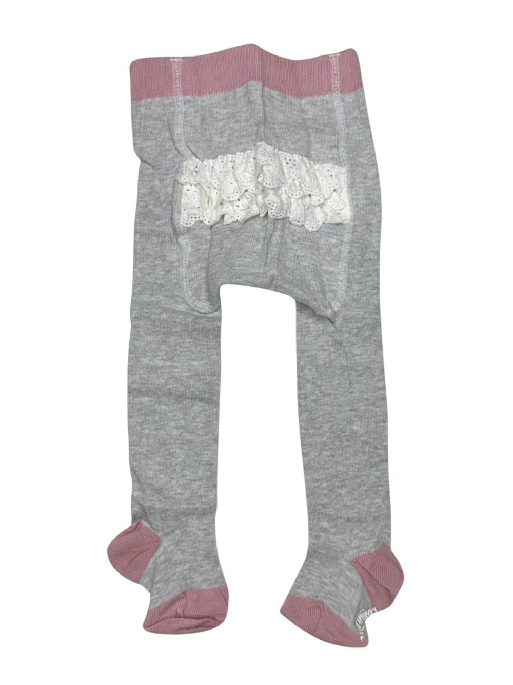Baby Boden Ruffle‎ Bottom Tights - Picture 3 of 3